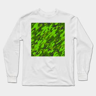 Green Camouflage Long Sleeve T-Shirt